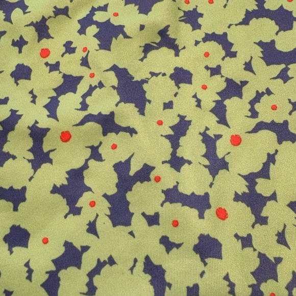 Ivivva by Lululemon Racerback Summer Athletic Green FloralTank Top Girls Size 14 - Picture 4 of 7